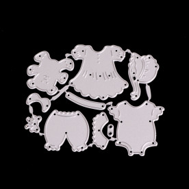 Набор ножей для вырезания, Детские вещи, 9x7,6x0,08 см