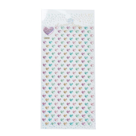 Набір епоксидних наклейок Серця, 20х10 см