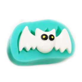 Силіконовий молд, Кажан, розмір фігурки 15х32 мм, харчова якість