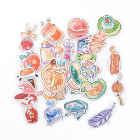 Набір наклейок, Про все на світі, розмір 4-8 см, 40 шт