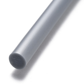 Воск в стержне на основе силикона, 10 х 0.7 см, цвет серебро, 1шт.