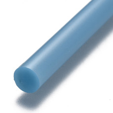 Воск в стержне на основе силикона, 10 х 0.7 см, цвет светло-голубой,  1шт.