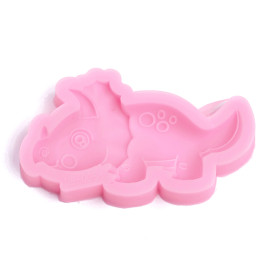 Силиконовый молд, Динозаврик, 48x85x12 мм