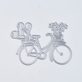 Ніж для вирубки, Велосипед з повітряними кулями, 63х89 мм