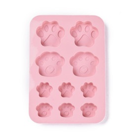 Силіконовий молд Сліди лапок, 14х20 см