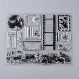 Акриловий штамп, Подорожі і мандри, 13х18 см