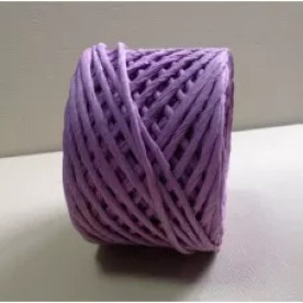 Рафия цветная в рулоне, фиолетовый, рулон 30 м, толщина 3-5 мм