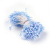 Набір тичинок для квітів, 30 шт, небесно-блакитний, 62x2 мм