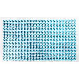 Стрази самоклеючі Блакитні світлі 5мм,  ROSA Talent