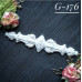 Украшение из гипса, Вензель, 125х30 мм, Decor Kram