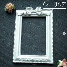 Прикраса з гіпсу, Рамочка 307, 140х100 мм, Decor Kram