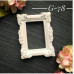 Украшение из гипса, Ажурная рамка 78, 50х40 мм, Decor Kram