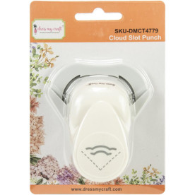 Дирокол для створення отворів для фото, хмара, Dress My Craft Punch