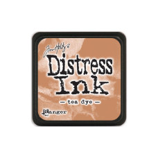 Міні подушечка з чорнилом для штампінгу DistressTea dye, 2,5 см, Tim Holtz