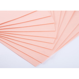 Фоаміран EVA класичний, товщина 2мм, розмір 20x30см, колір персиковий, 1од