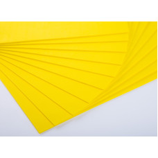 Фоамиран EVA классический, толщина 1 мм, размер 50x50см, цвет темно-желтый, 1шт