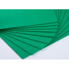 Фоамиран EVA классический, толщина 1 мм, размер 50x50см, цвет зеленый, 1шт