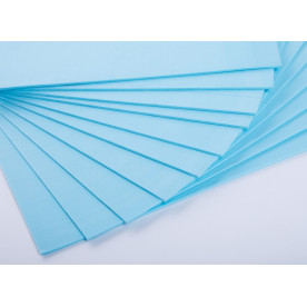 Фоамиран EVA классический, толщина 1 мм, размер 50x50см, цвет небесный, 1шт