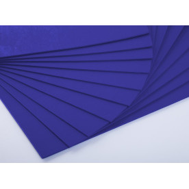 Фоамиран EVA классический, толщина 1 мм, размер 50x50см, цвет кобальт, 1шт