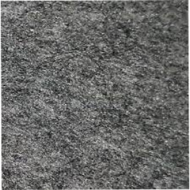 Фетр для рукоділля жорсткий, 1 мм, темний сірий меланж, 20х30 см, 1 аркуш