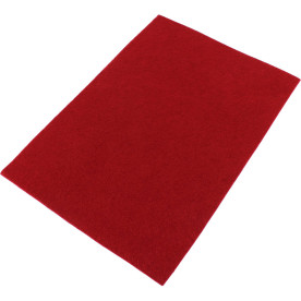 Фетр для рукоделия жесткий, 2 мм, темно-красный, 20х30 см, 1 лист