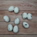 Заготовка пенопластовая, Яйцо перепелиное, 2,5 см, белый, 1 шт