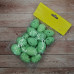 Заготовка пенопластовая, Яйцо перепелиное, 3,5 х 4 см, зелёный, 1 шт