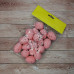 Заготівля з пінопласту, Яйце перепелине, 3,5 х 4 см, рожевий, 1 шт