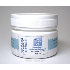 Рельєф білий з піском 100 гр, Курдібановськая