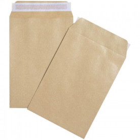 Конверт С4 (229х324мм) крафт з відривною стрічкою, 1 од.