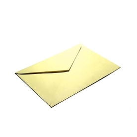 Конверт С6 16.2x11.4 см 160 г/м.кв. колір кремовий (трикутний клапан)