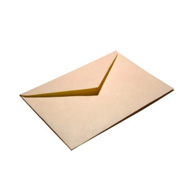 Конверт С6 16.2x11.4 см 80 г/м.кв. колір персик (трикутний клапан)