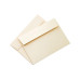 Конверт 80x110 мм 80 г/м2 (прямоугольный клапан), кремовый, 1 шт.