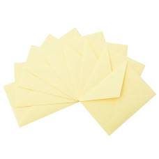 Конверт С6 16.2x11.4 см 80 г/м.кв. колір кремовий (трикутний клапан)