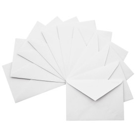 Конверт C6 114 x 162 мм (трикутний клапан), білий, 80 г/м2