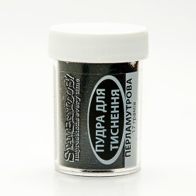 Пудра для эмбоссинга PearLustre Embossing Powder Hematite от Stampendous