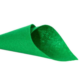 Фетр для рукоделия, зелёный, 1 мм 50x50 см