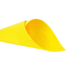 Фетр для рукоділля, жовтий, 2 мм 20x30 см