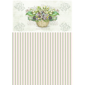 Декупажная карта #0002 21x29,7 см, Фабрика Декора