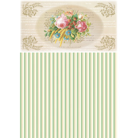 Декупажная карта #0003 21x29,7 см, Фабрика Декора