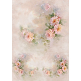 Декупажная карта #0004 21x29,7 см, Фабрика Декора