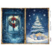 Декупажна карта Різдвяна казка #776, 21x29,7см, Фабрика Декору