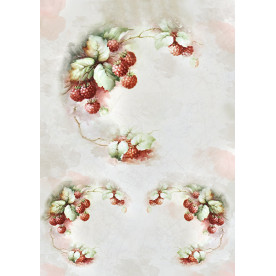 Декупажна карта #0008 21x29,7 см, Фабрика Декору