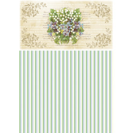 Декупажна карта #0011 21x29,7 см, Фабрика Декору