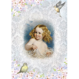 Декупажна карта #0045 21x29,7 см, Фабрика Декору