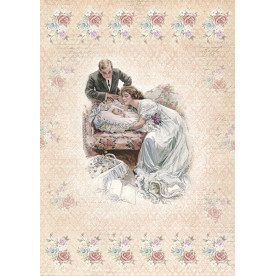 Декупажная карта #0046 21x29,7 см, Фабрика Декора