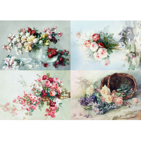 Декупажна карта #0049 21x29,7 см, Фабрика Декору