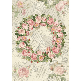 Декупажная карта #0089 21x29,7 см, Фабрика Декора