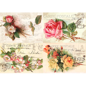 Декупажна карта #0094 21x29,7 см, Фабрика Декору