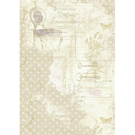 Декупажная карта #0101 21x29,7 см, Фабрика Декора